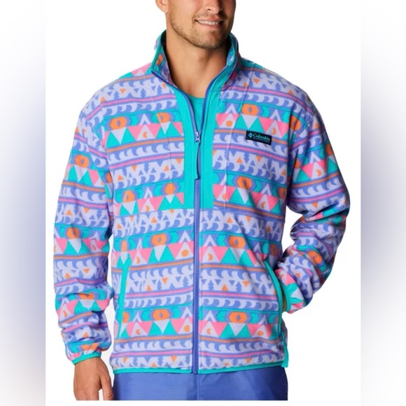 Columbia Back Bowl Lightweight Fleece Jacket - Picture 2 of 10